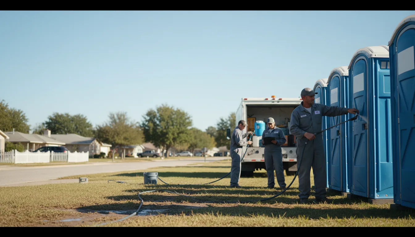 Long-Term Portable Toilet Rental in New Market, AL near me